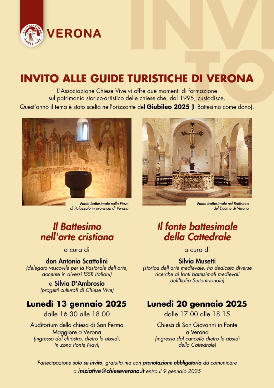 Il Battesimo nell'arte cristiana - Chiese Vive - Chiese Verona