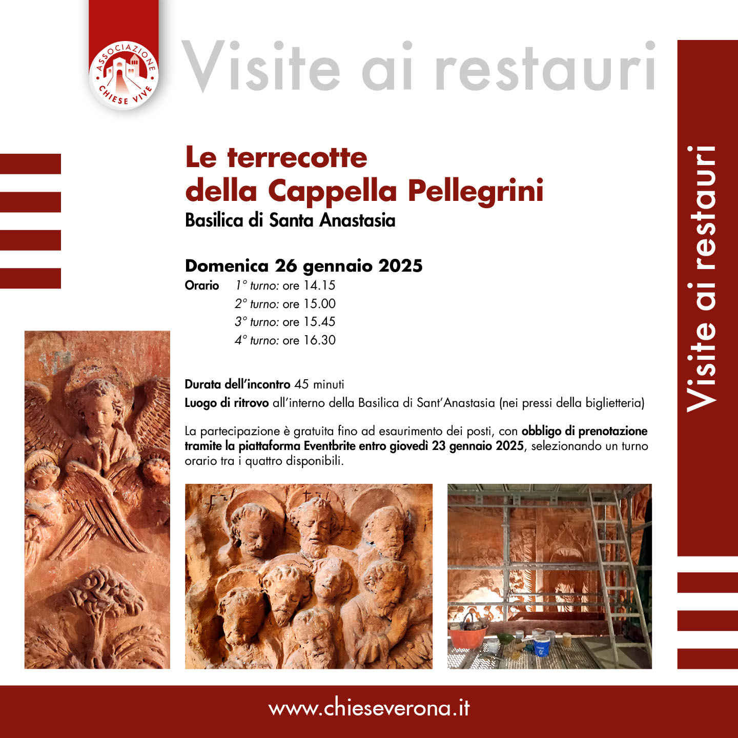 Le terrecotte della cappella Pellegrini - Chiese Vive - Chiese Verona