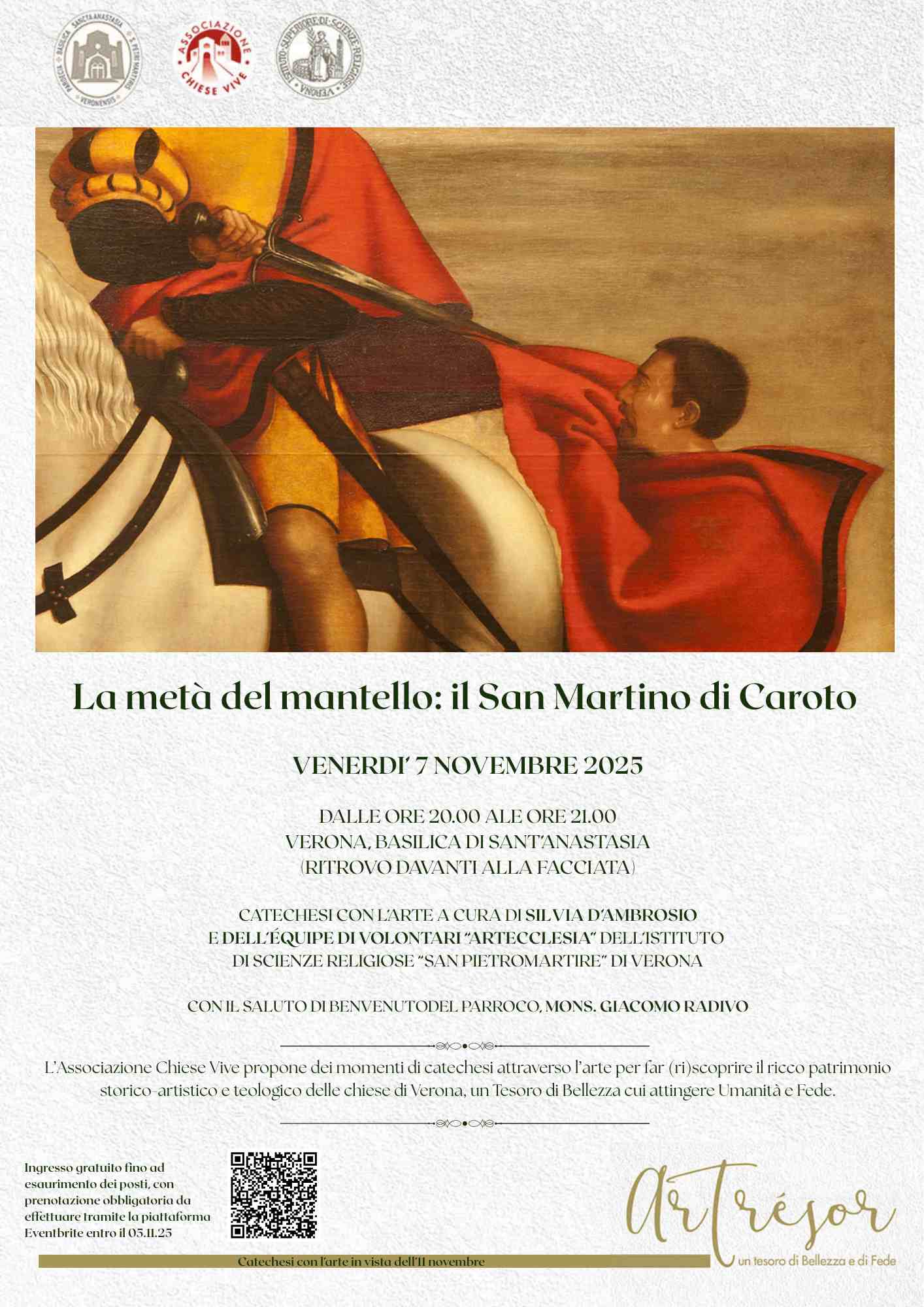 La metà del mantello: il San Martino di Caroto - Chiese Vive - Chiese Verona
